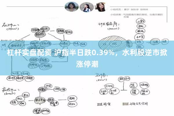 杠杆实盘配资 沪指半日跌0.39%，水利股逆市掀涨停潮