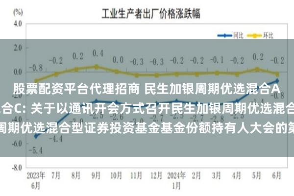 股票配资平台代理招商 民生加银周期优选混合A,民生加银周期优选混合C: 关于以通讯开会方式召开民生加银周期优选混合型证券投资基金基金份额持有人大会的第二次提示性公告